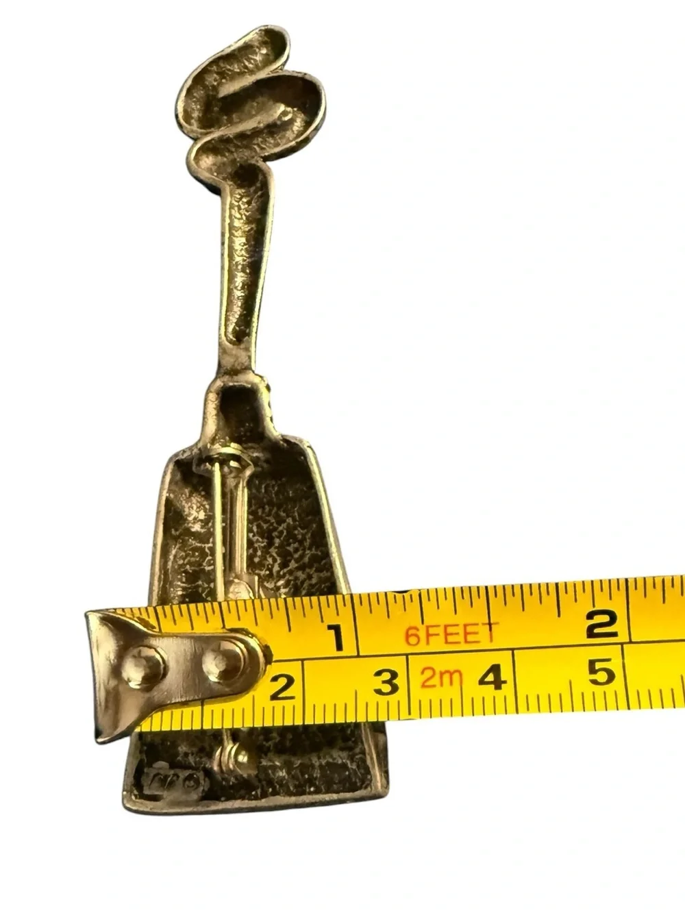 Vintage Quirky JJ Jonette Jewelry Toothpaste Tube Brooch Pin